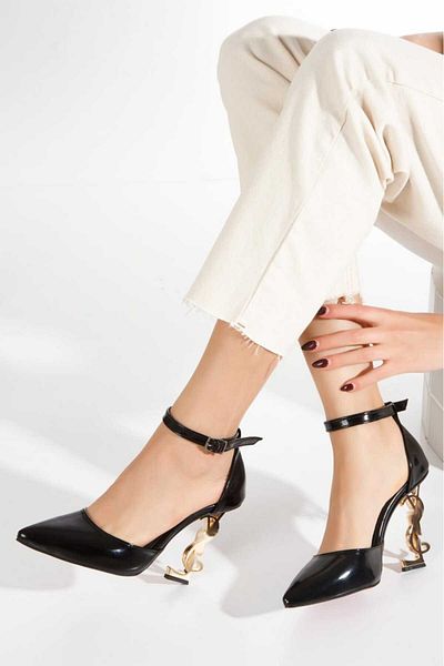 MODA Gold Metal Cast Heel Single Band