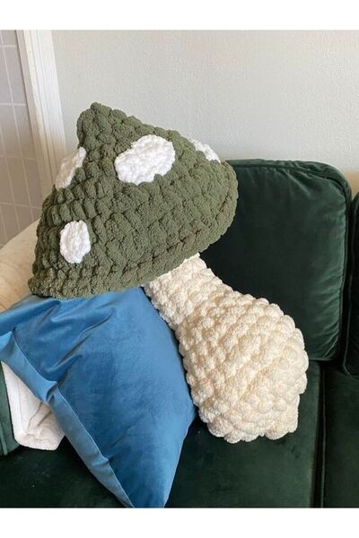 Genel Markalar Tatlu Puffy Mantar Yastık