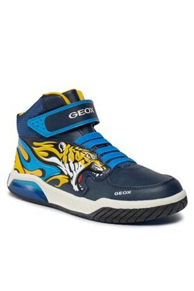 Geox adidași pentru băieți J369CC-0BUCE albaștri