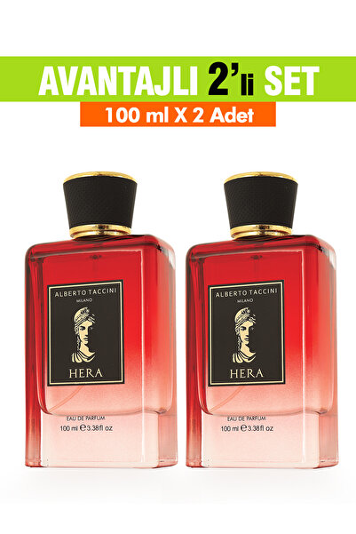 Alberto Taccini 2'Li Set HERA Kadın Parfümü - 100 ml