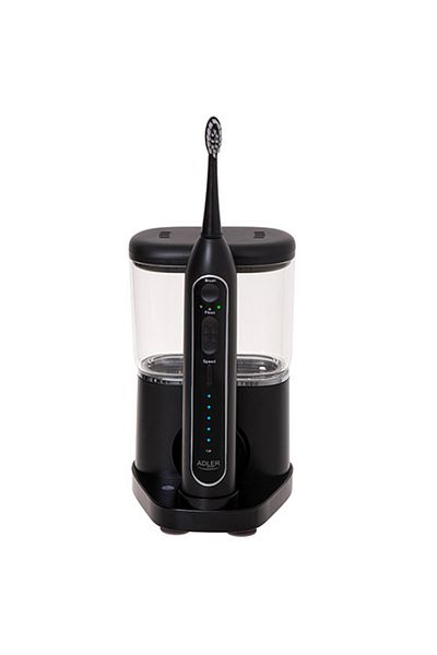 adler Ústní irigátor a zubní kartáček 2 v 1 Ad2180b, 100 psi, 1700 ppm, 500ml, cestovní box
