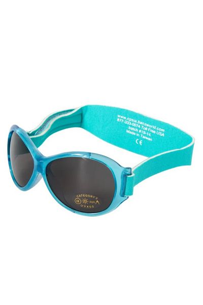 Banz Kids Sunglasses, 2-5 Years, Retro, Oval Aqua