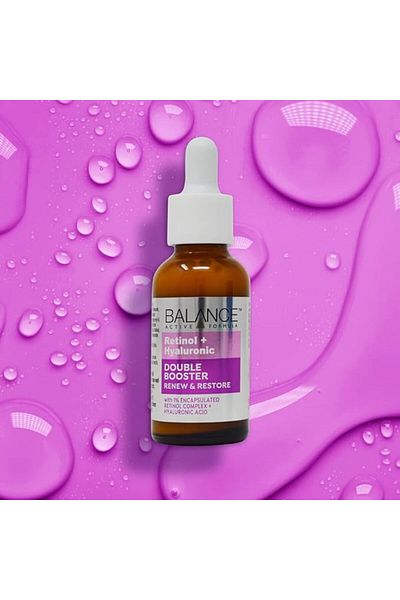 Balance Active Formula Renew & Restore Retinol and Hyaluronic Booster 30ml