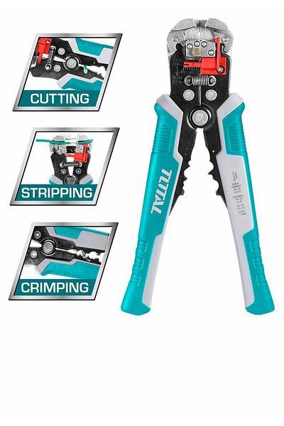TOTAL Total Tht15246 8-1/4" Automatic Wire Stripper