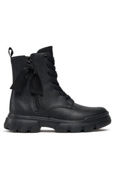 Geox girls' ankle boots J36HVG-000BC black