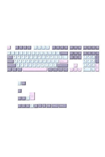silabor Renkli Keycaps Tuş Takımı Mekanik Klavye Tuş Takımı