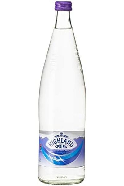 HIGHLAND SPRING مياه معدنية، زجاجة زجاجية 750 مل