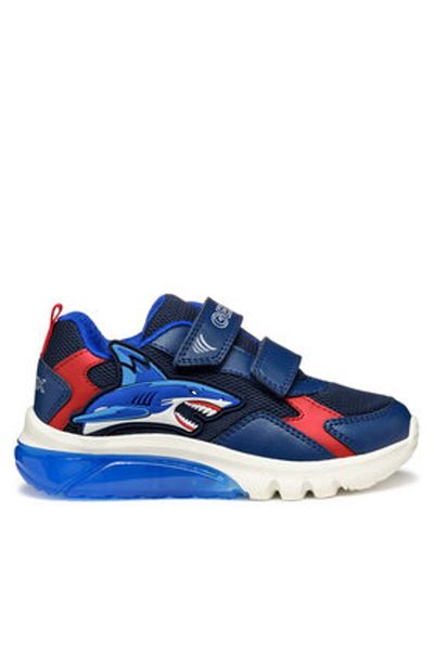 Geox adidași pentru băieți J55LBB-014BU albaștri
