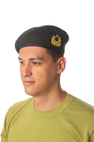 İZMİR ASKERİ MALZEME Land Force Internal External Cockade Ulastirme Officer Green Beret