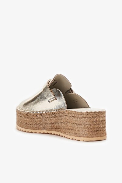 Louis Cardy Γυναικείες παντόφλες Espadrille Elira Dore από γνήσιο δέρμα