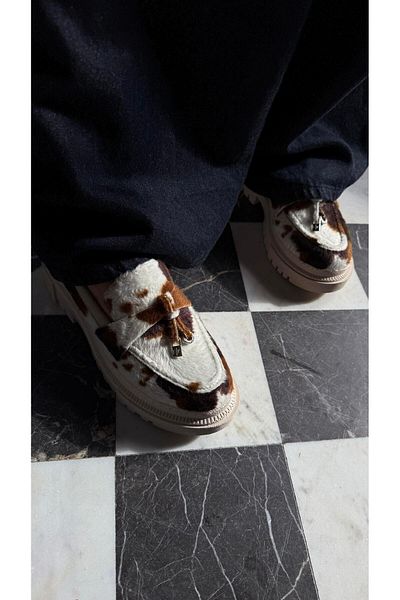 Eataly Shoes Дамски обувки Milkaa Brown Oxford