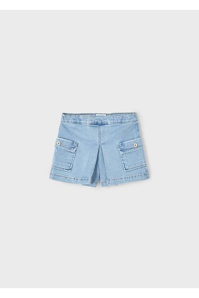 MAYORAL Pantaloni scurți din denim pentru fete albastru