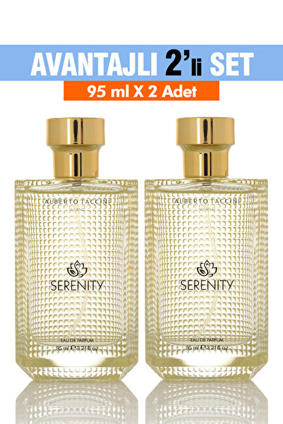 Alberto Taccini 2'Li Set Alberto Taccini SERENITY Kadın Parfümü - 95 ml