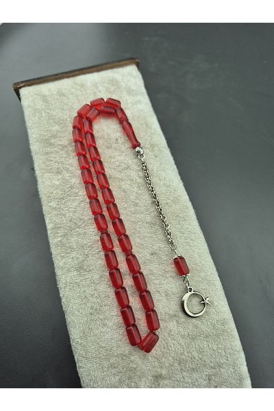 SAİD UYAR Squeeze Fire Amber Kuka Catalin Tasbih Giftware