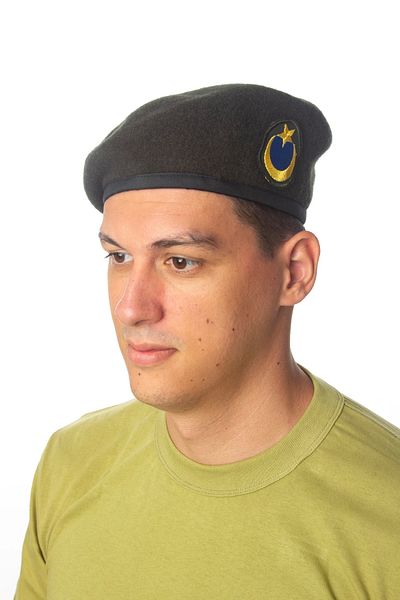 İZMİR ASKERİ MALZEME Land Force Internal External Astsubay Expert Sergeant Cockade Ulastirma Green Beret