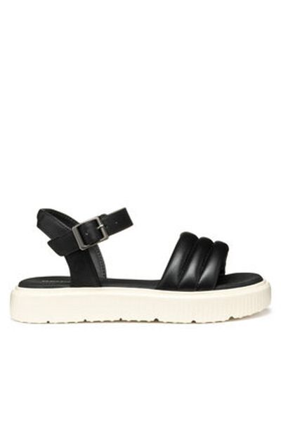 Geox girls' sandals J55DBA-000BC black