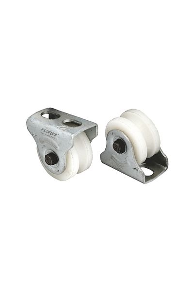 flores Plastic roller with groove for gate, 40 mm