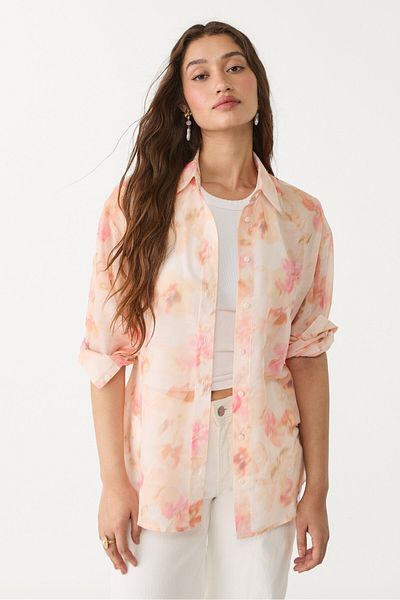 Stradivarius Loose Everyday Shirt Adha