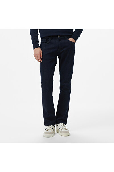 Nautica Erkek Lacivert Regular Fit Jean Pantolon
