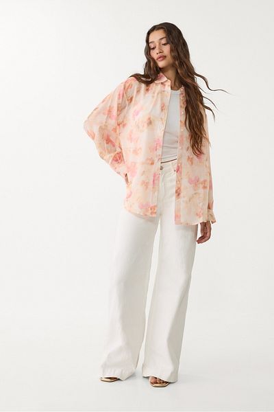 Stradivarius Loose Everyday Shirt Adha