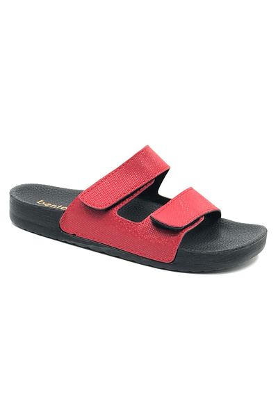 KCMN Bento 43003 D.R Recommended Orthopedic Women's Slippers Red