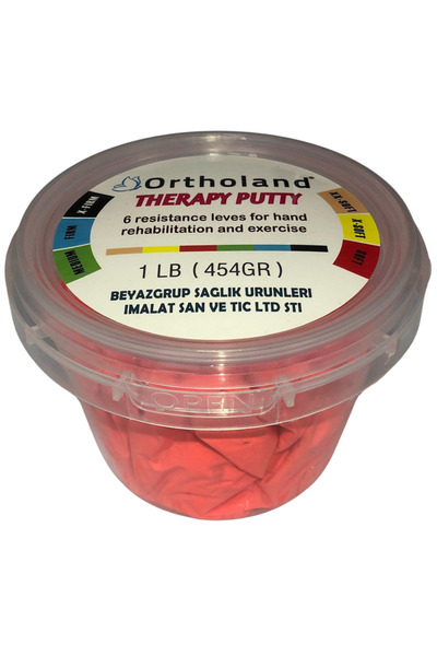 Ortholand THERAPY PUTTY (DİRENÇLİ EL EGZERSİZ HAMURU) 1LB-454 GR