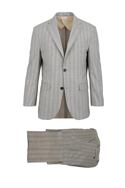 Uki BEJ Comfort Fit 6 Drop Takım Elbise