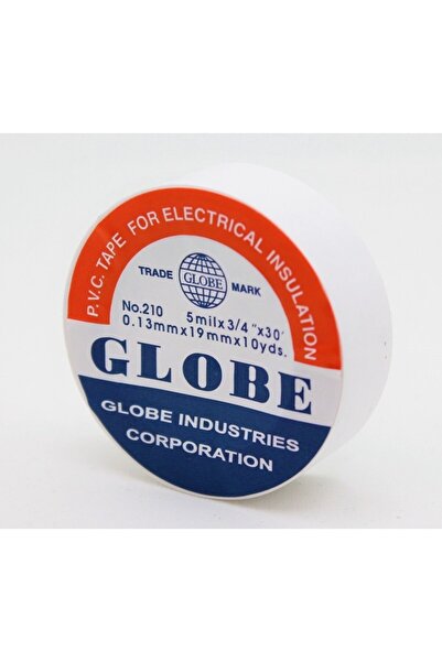 Globe 10X19mm İZOLEBANT BEYAZ 5' Lİ