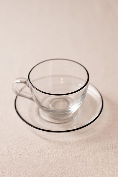 Rakle Pure Black 2'Li Teacup Set 240 Cc