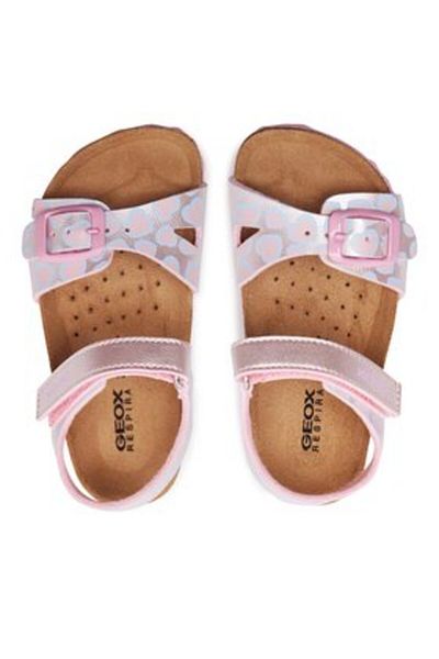 Geox girls' sandals B922RA-000NF pink