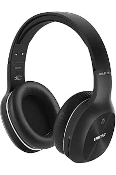 Edifier Edifier W800BT Plus Wireless Sterio Headphones ,BT,Adjustable,50H Playback,Black