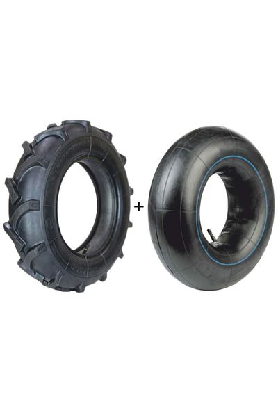 flores Rubber and tube set for tiller wheel, 350 - 6