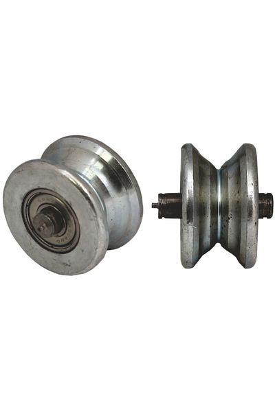 flores Metal roller, for gate, with bolt, 80 mm