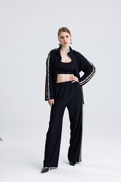ikomteks Lace-Up Trousers Suit