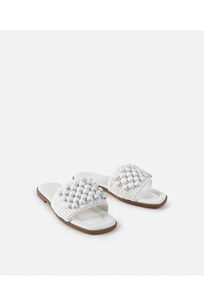 İpekyol Boncuklu terlik