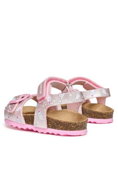 Geox girls' sandals B922RA-0PVNF pink