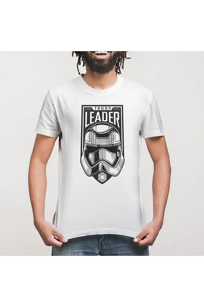 Built By Crazy Tricou unisex Star Wars: First Order Troop Leader