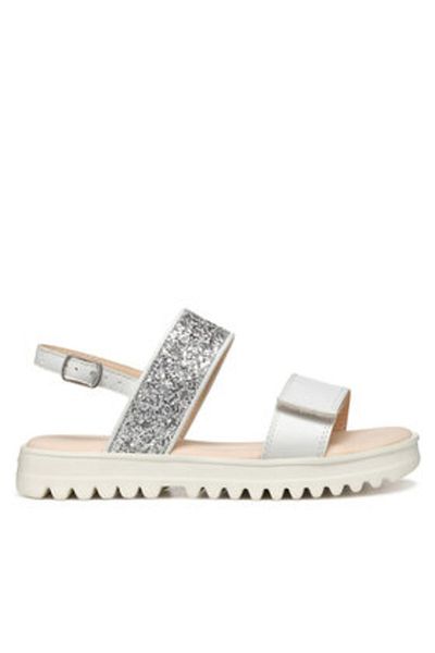 Geox girls' sandals J556EA-0BCEW white