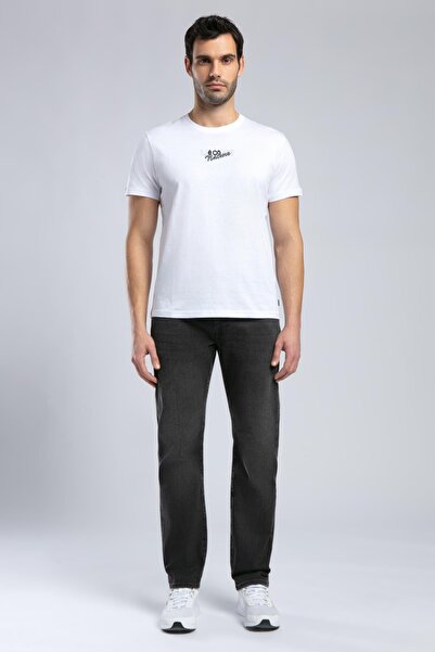 Lee Cooper بنطلون جينز رجالي من Harry Normal Waist ذو قصة عادية وساق مستقيمة ...