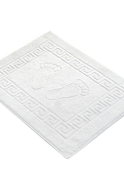 Modares Store 50X70 Foot Towel Bath Mat White 1 Piece
