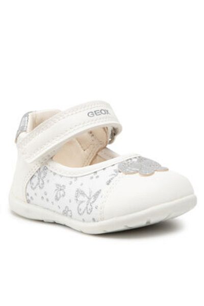 Geox girls' shoes B251QB-0AW54 white