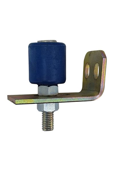 flores Adjustable guide for sliding gate, with a roller Ø 35 mm, plate 85 x 45 mm