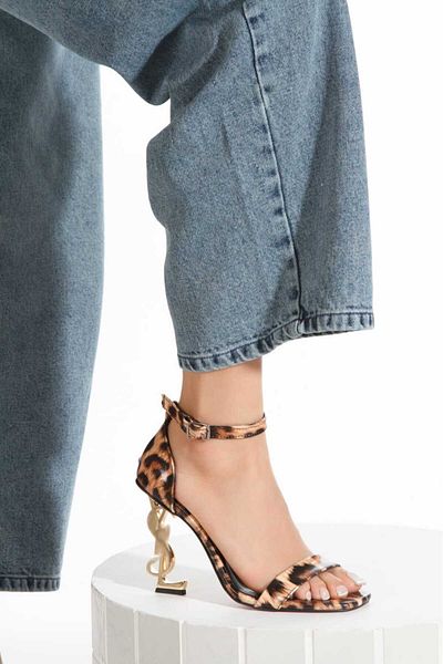 MODA Gold Metal Cast Heel Single Band