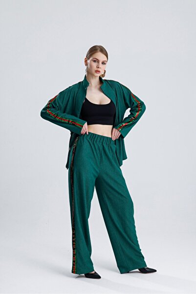 ikomteks Lace-Up Trousers Suit