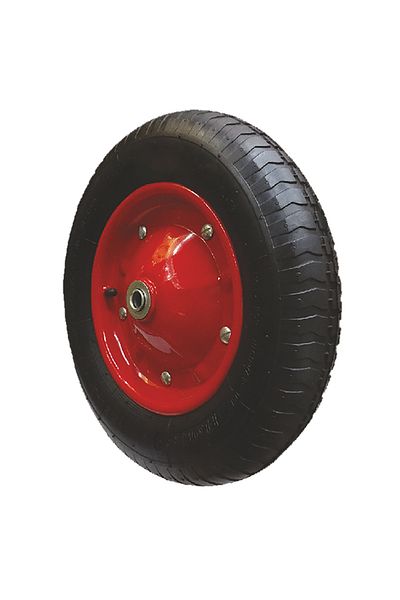 flores Wheelbarrow inner tube, red, 325 mm x 8"