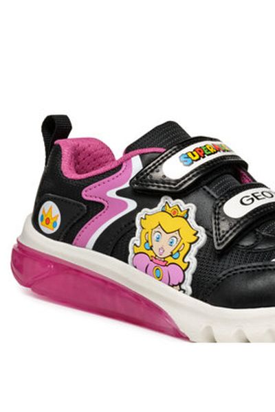 Geox girls' sneakers J46LPA-054FU black