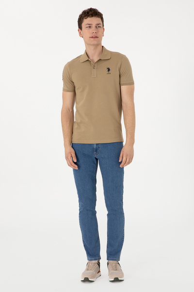 U.S. Polo Assn. Erkek Mavi Straight Fit Jean Pantolon 50308021-DN0022
