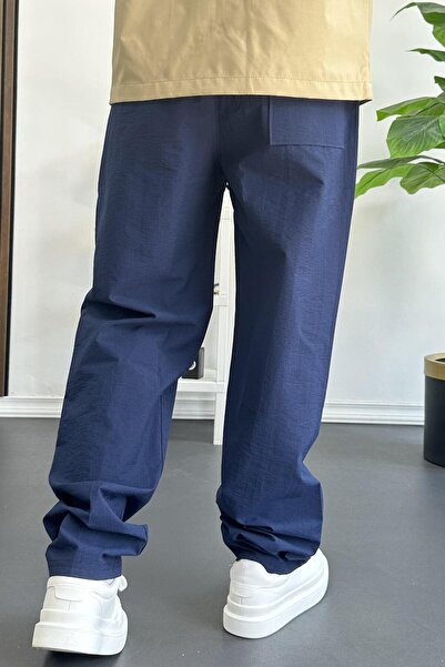 Edwox Чоловічі еластичні баггі-штани Lacivert Edw359