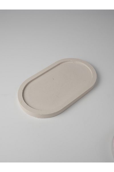 Kaju Creative Decorative Concrete Plate - Jewelry Plate - Keychain - 9,5X17 / 11,5X20