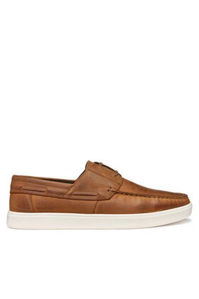 Geox men's moccasins U45GSB-000FF brown